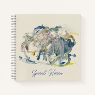 A Spirit Horse Through Time Painting by Sarah Rose Notebook