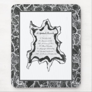 A Spiritual Hierarchy Mouse Mat