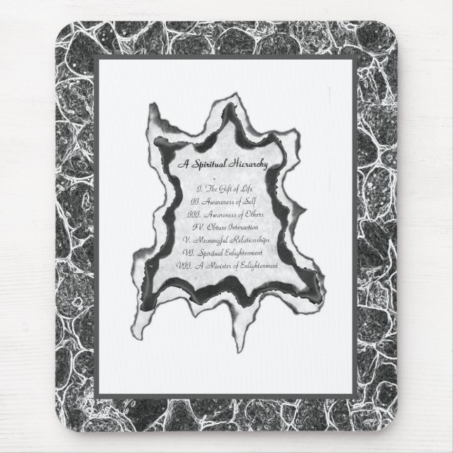 A Spiritual Hierarchy Mouse Mat (Front)
