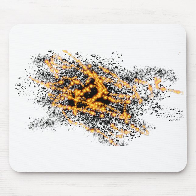 A Splash of Fire Mouse Mat (Front)