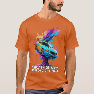 A Splash of Speed Fantastical Sports in Vibrant P T-Shirt