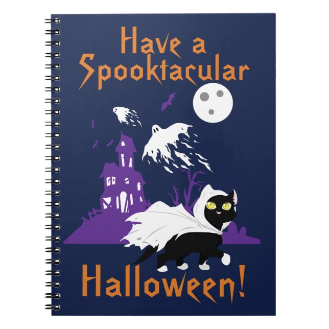 A Spooktacular Halloween Notebook (Front)