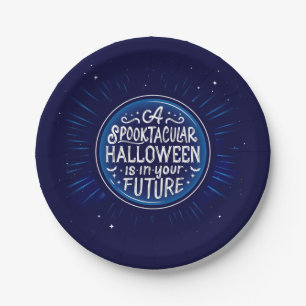 A Spooktacular Halloween Paper Plates