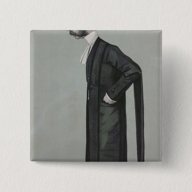 A Sporting Lawyer form Vanity Fair 15 Cm Square Badge (Front)