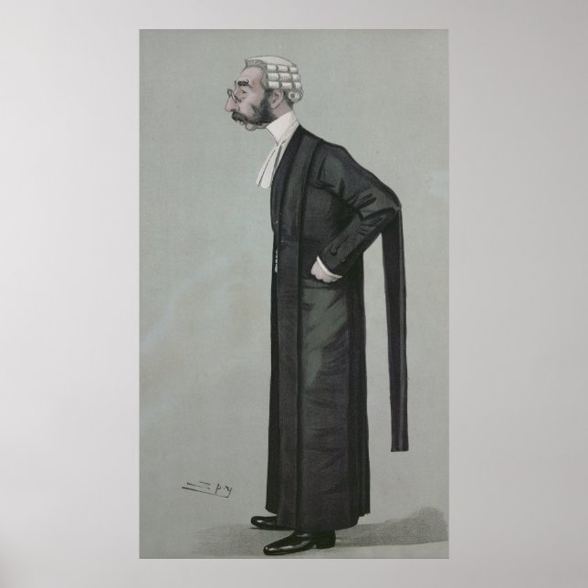 A Sporting Lawyer form Vanity Fair Poster (Front)