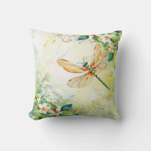 A Spring Dragonfly Cushion