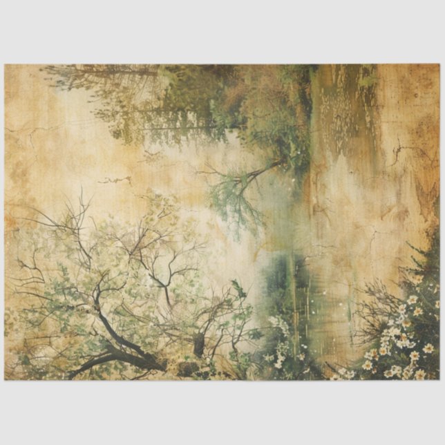 A Spring Ephemera Series Design #3 Tissue Paper (Front)