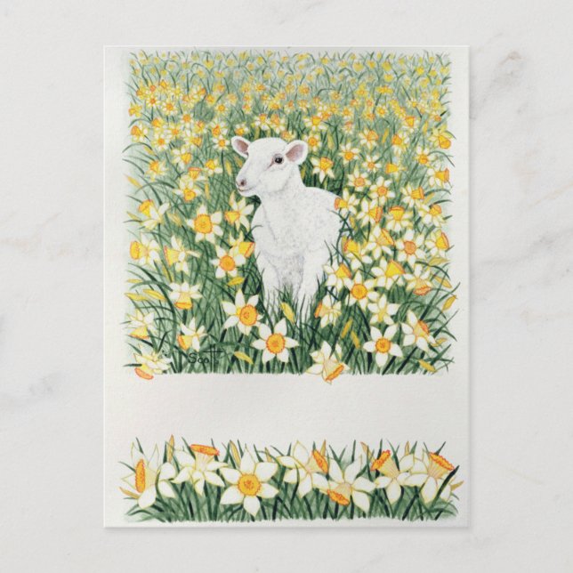 A Spring in the Step Postcard (Front)