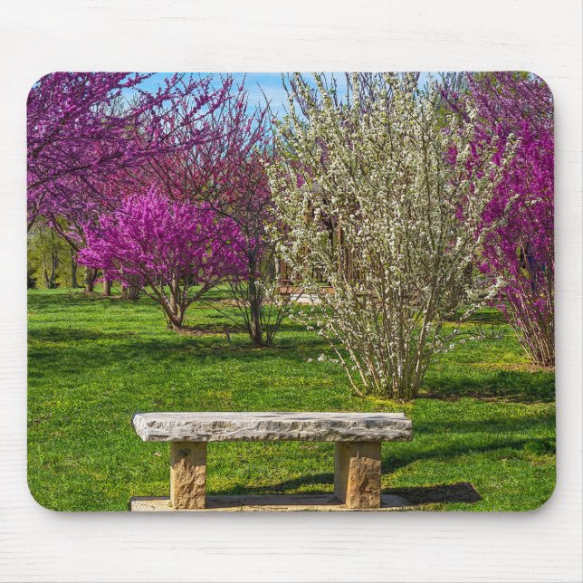 A Spring Season Seat Mouse Mat (Front)