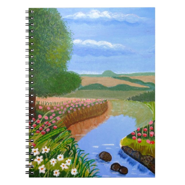 A Spring Stream Notebook (Front)