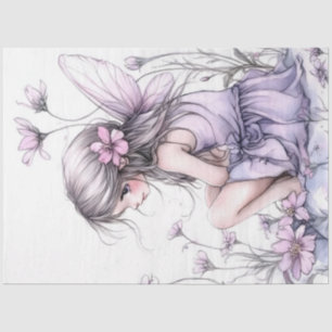 A Spring-y Fairy Series Design #1 Tissue Paper