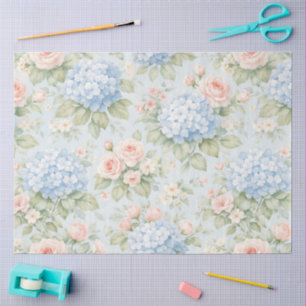 A Springy Floral Design #9 Tissue Paper