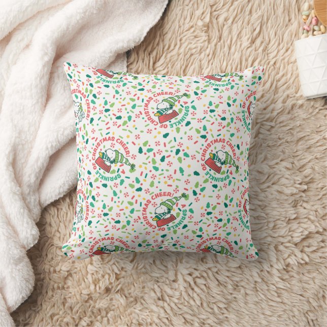 A Sprinkle of Christmas Cheer Pattern Cushion (Blanket)