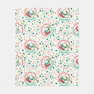 A Sprinkle of Christmas Cheer Pattern Fleece Blanket