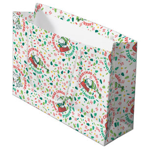 A Sprinkle of Christmas Cheer Pattern Large Gift Bag