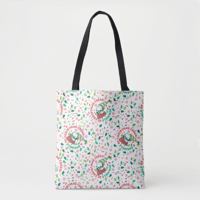 A Sprinkle of Christmas Cheer Pattern Tote Bag (Front)