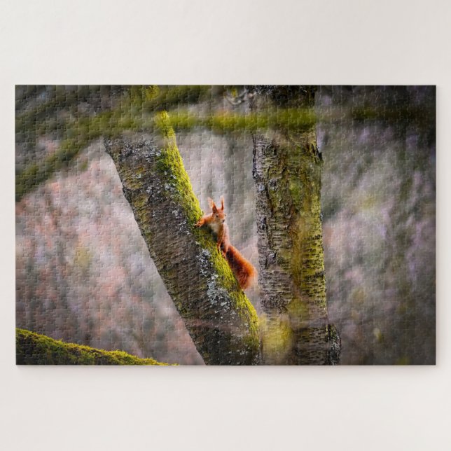 A squirrel    jigsaw puzzle (Horizontal)