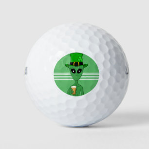 A St. Patrick's Alien Golf Balls