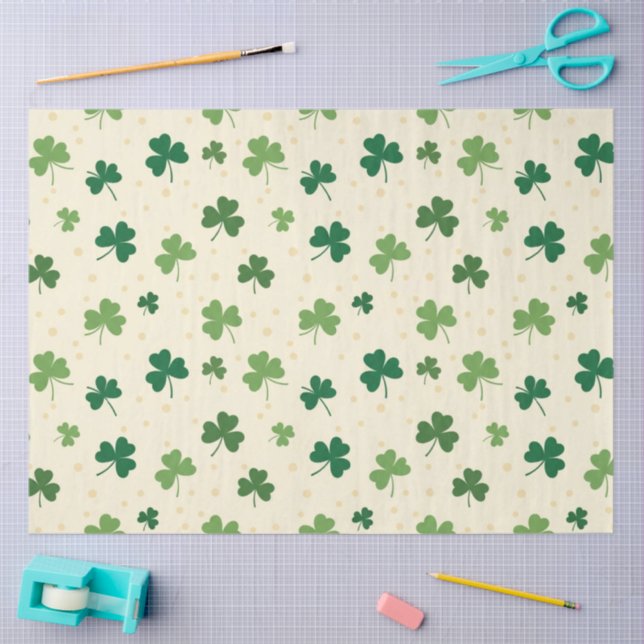 A St Patrick's Series Design #6 Tissue Paper (Craft)