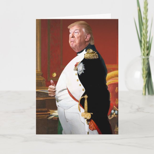 A Stable Genius Birthday Card (Front)