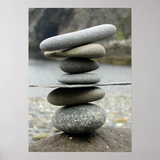 A Stack of Rocks Poster (Front)