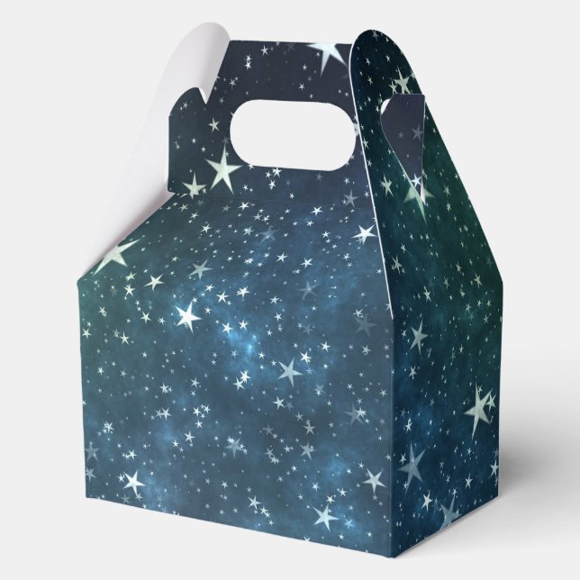 A Star Filled Night Favour Box (Front)