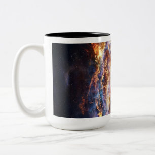 A Star Going Supernova Two-Tone Coffee Mug
