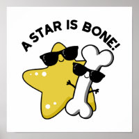 A Star Is Bone Funny Movie Title Pun 
