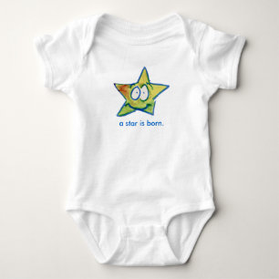 "A Star is Born" Baby Jersey Bodysuit