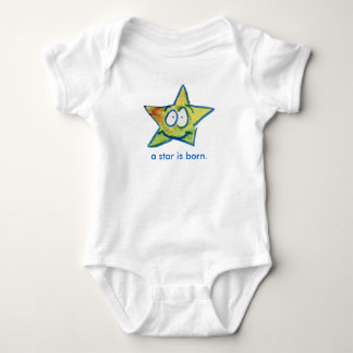 "A Star is Born" Baby Jersey Bodysuit