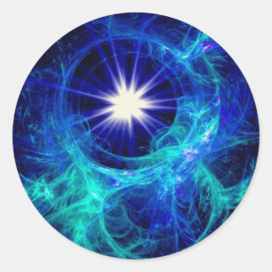 A star is born classic round sticker