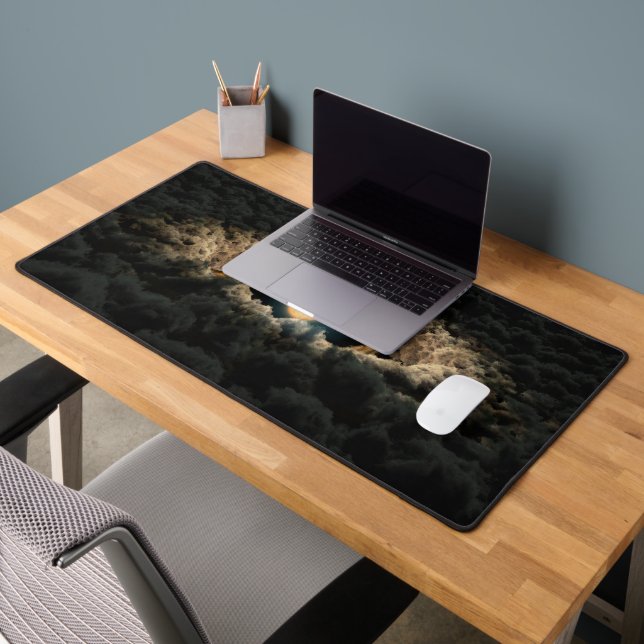 A Star Surrounded By A Protoplanetary Disc Desk Mat (Office 2)