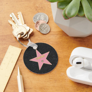 A Star with Your Name on it! Key Ring