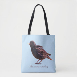 A starling tote bag