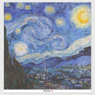 A Starry Night: Saint Remy by Vincent Van Gogh