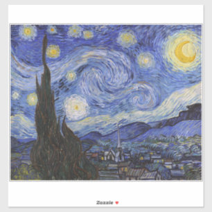 A Starry Night: Saint Remy by Vincent Van Gogh