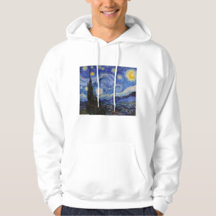 A Starry Night: Saint Remy by Vincent Van Gogh Hoodie
