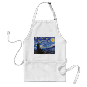 A Starry Night: Saint Remy by Vincent Van Gogh Standard Apron