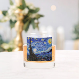 A Starry Night: Saint Remy by Vincent Van Gogh Whiskey Glass