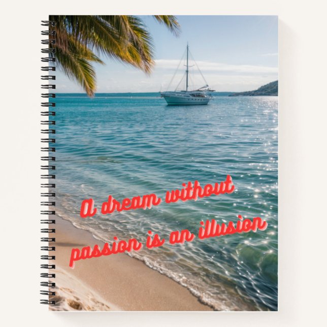 A start for passion notebook (Front)