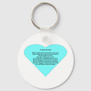 A State of Mind Key Ring