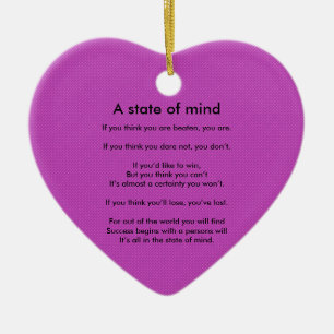 A State of Mind Ornament