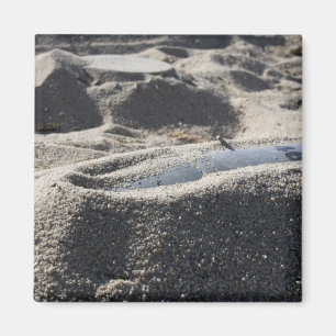 A static display of an ordnance shell magnet