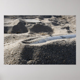 A static display of an ordnance shell poster