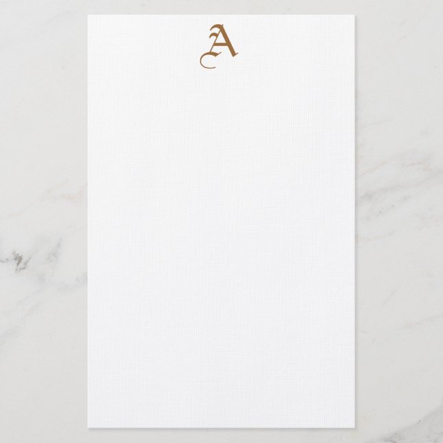 A Stationary Stationery (Front)