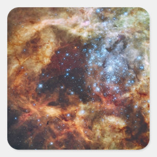 A stellar nursery known as R136 Square Sticker