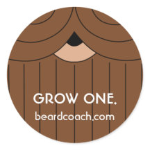 A Sticker Regarding Beard Growth