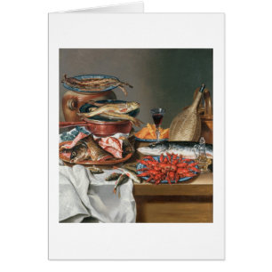 A Still Life of a Fish, Trout and Baby Lobsters, 1
