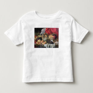 A Still Life of Game Birds and Numerous Fruits Toddler T-Shirt