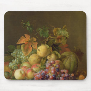 A Still Life of Melons, Grapes and Peaches Mouse Mat